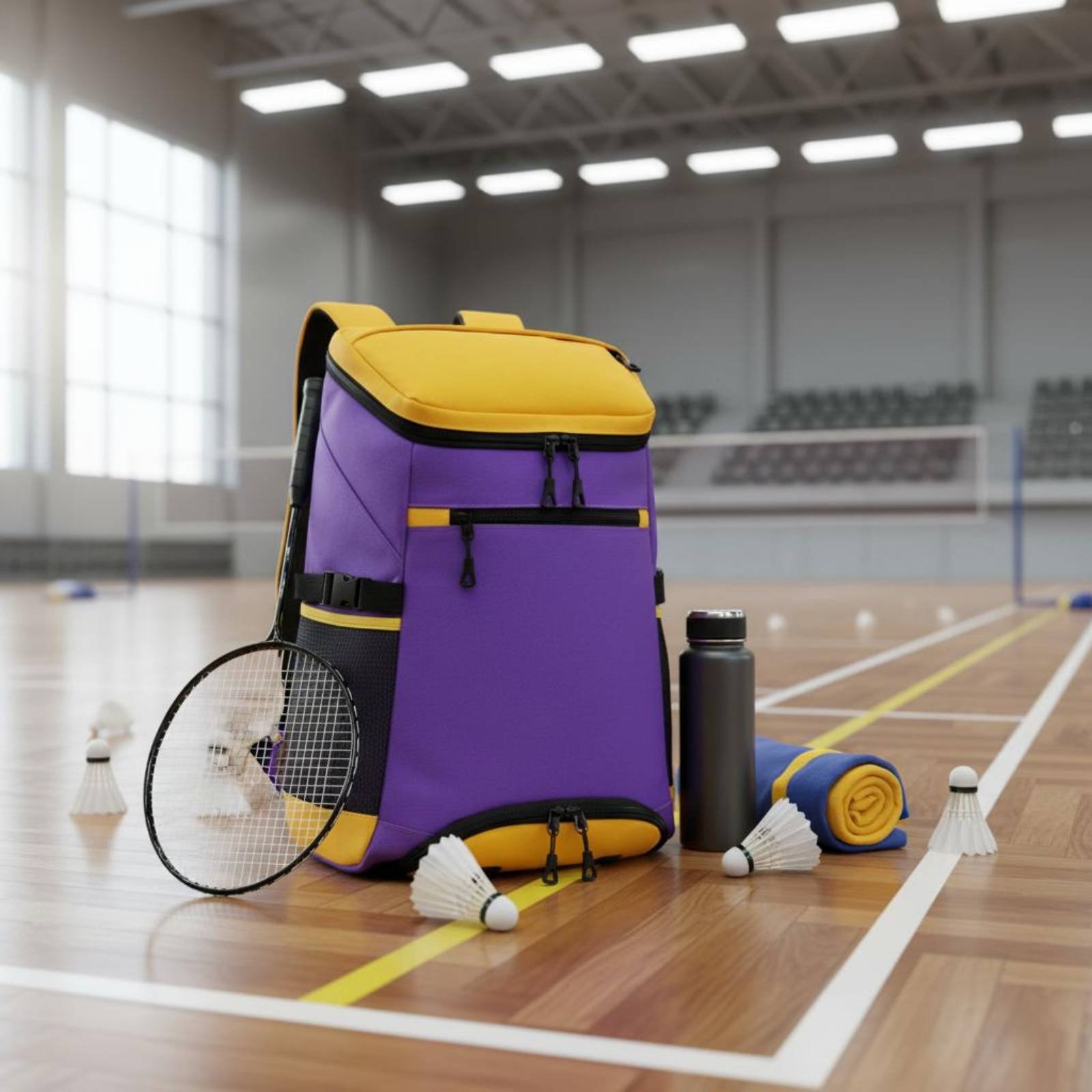 Badminton Badminton - Plecak na badmintona o dużej pojemności,