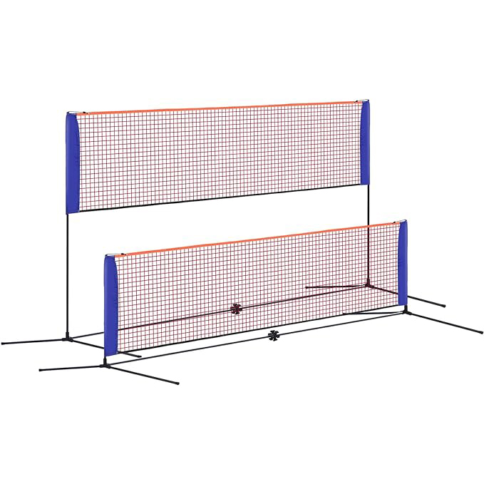 Badminton Netting - Przenośna siatka do badmintona, mały rozmiar,