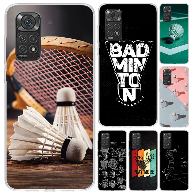 Badminton Logo - Etui na telefon z motywem badmintona