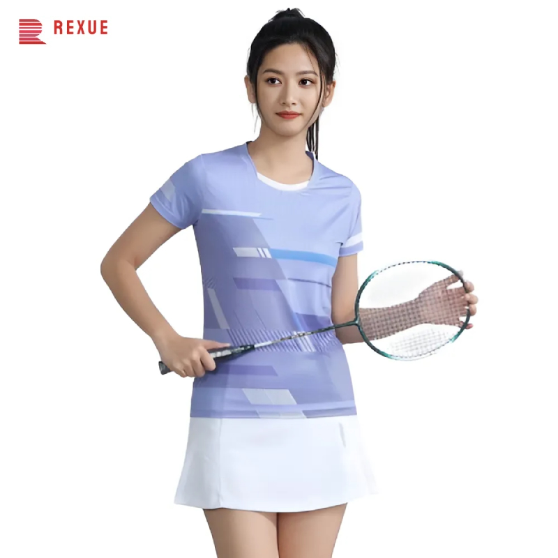 Badminton Jersey - Damska koszulka do tenisa stołowego w