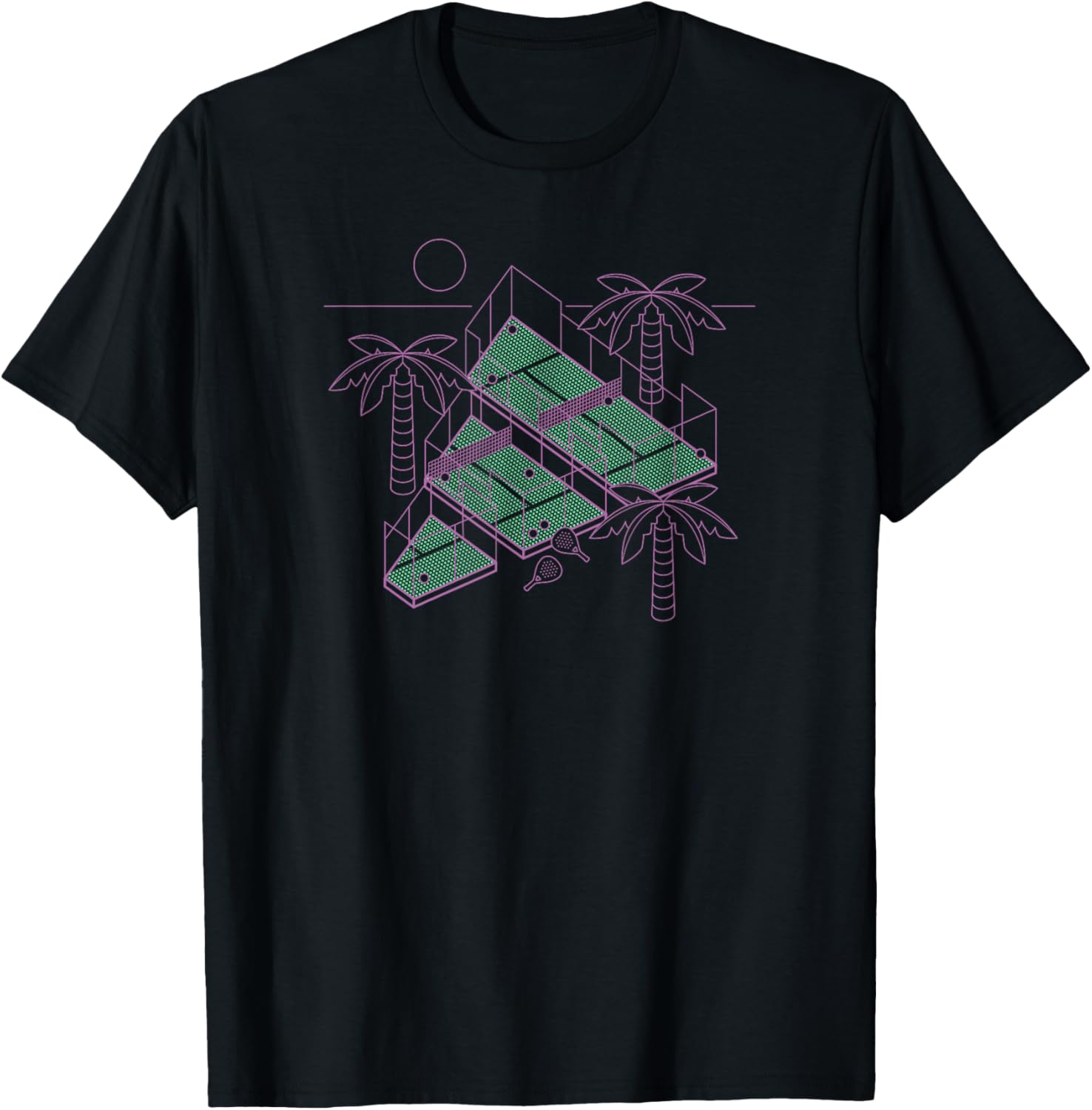 Badminton Logo - Koszulka Unisex z Logo Tenisa i