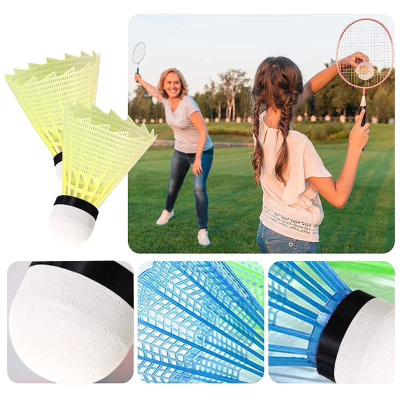 12 szt. Kolorowe lotki do badm – Nylon Shuttlecock 12 recenzja i cena