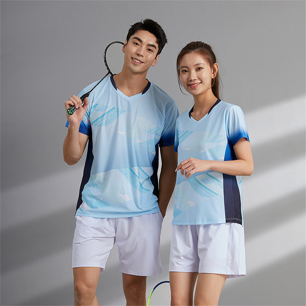 Męskie koszulki do badmintona  – Badminton Jersey recenzja i cena