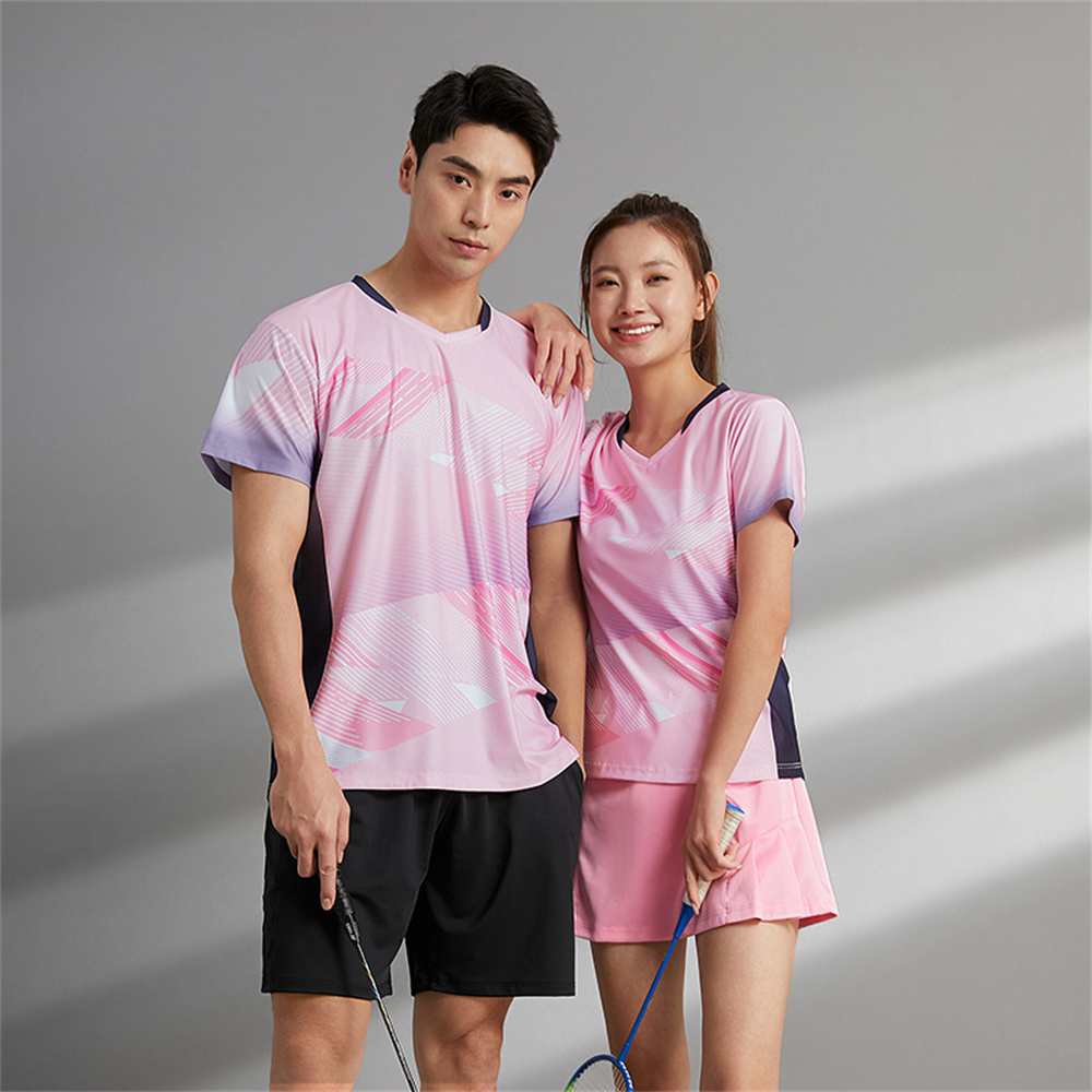 Męskie koszulki do badmintona  – Badminton Jersey recenzja i cena