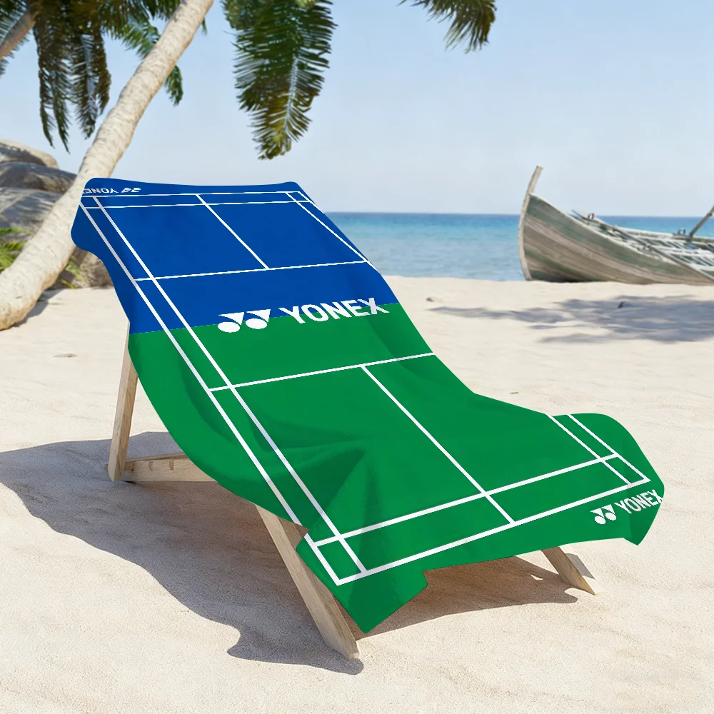 Modny ręcznik z logo marki do  – Badminton Logo recenzja i cena
