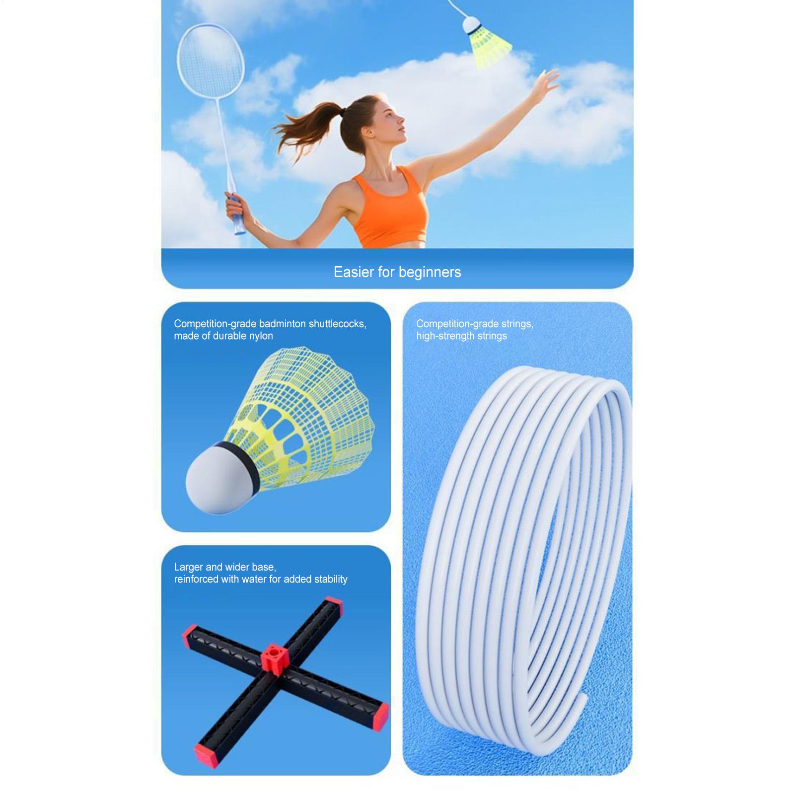 Przenośny, składany, automatyc – Badminton Kids recenzja i cena