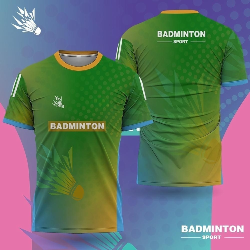 Męska odzież do badmintona Gra – Badminton Logo recenzja i cena
