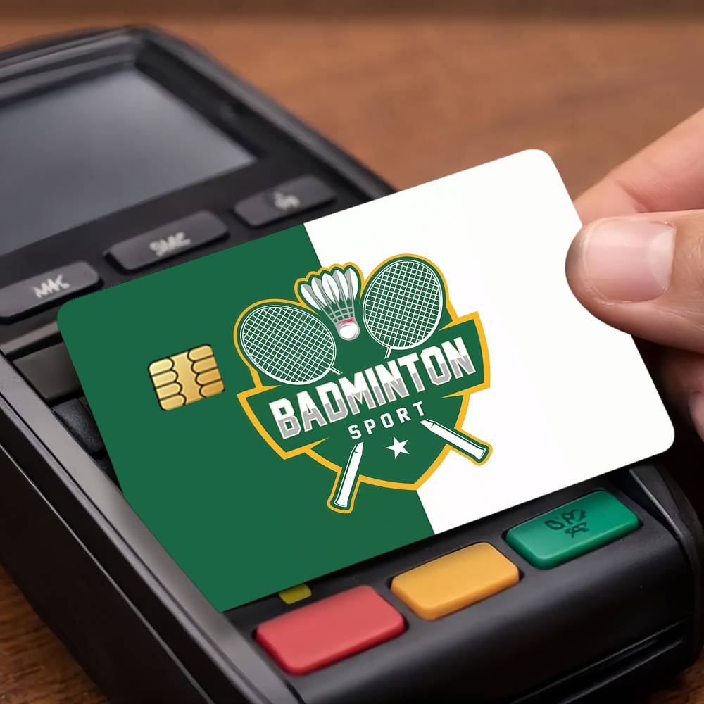 Modne naklejki ochronne na kar – Badminton Logo recenzja i cena
