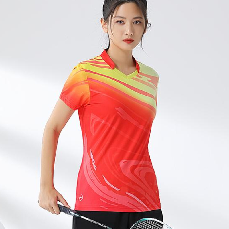 Damska koszulka do badmintona  – Badminton Jersey recenzja i cena