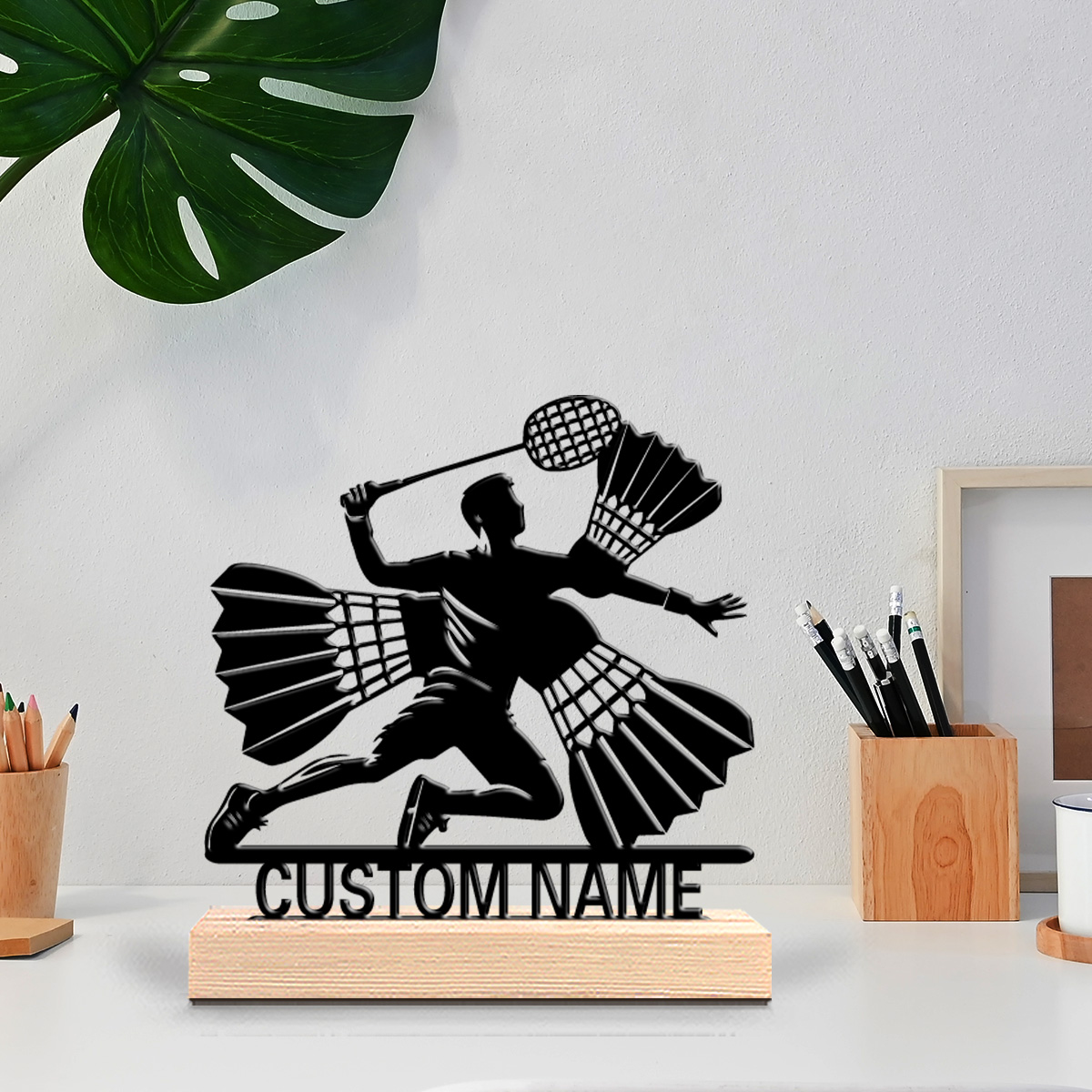 1 szt. Abstrakcyjna figurka ba – Badminton Badminton recenzja i cena