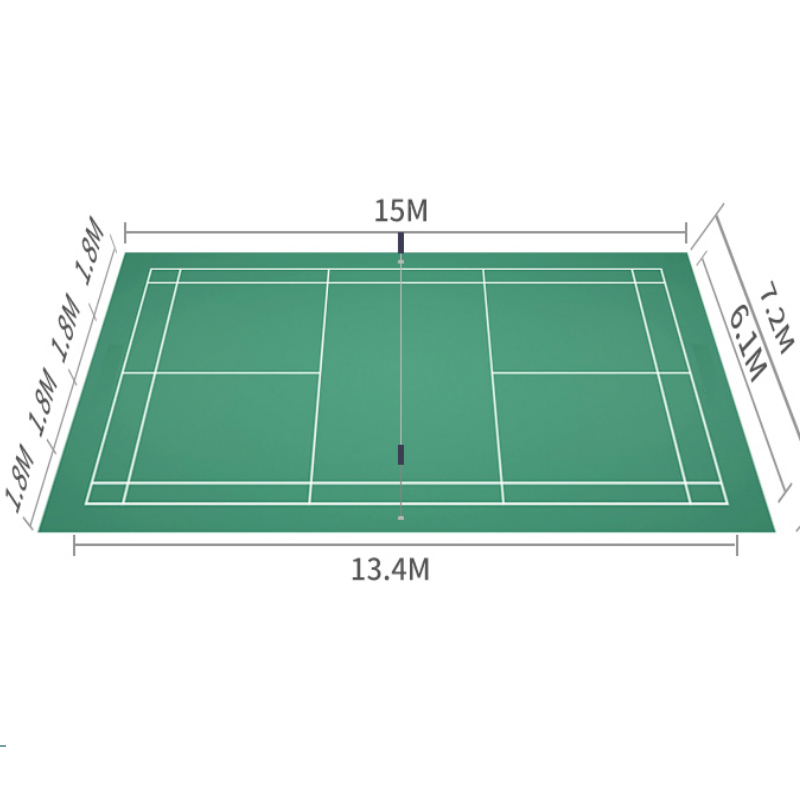 Beable Standardowa mata podłog – Badminton Logo recenzja i cena